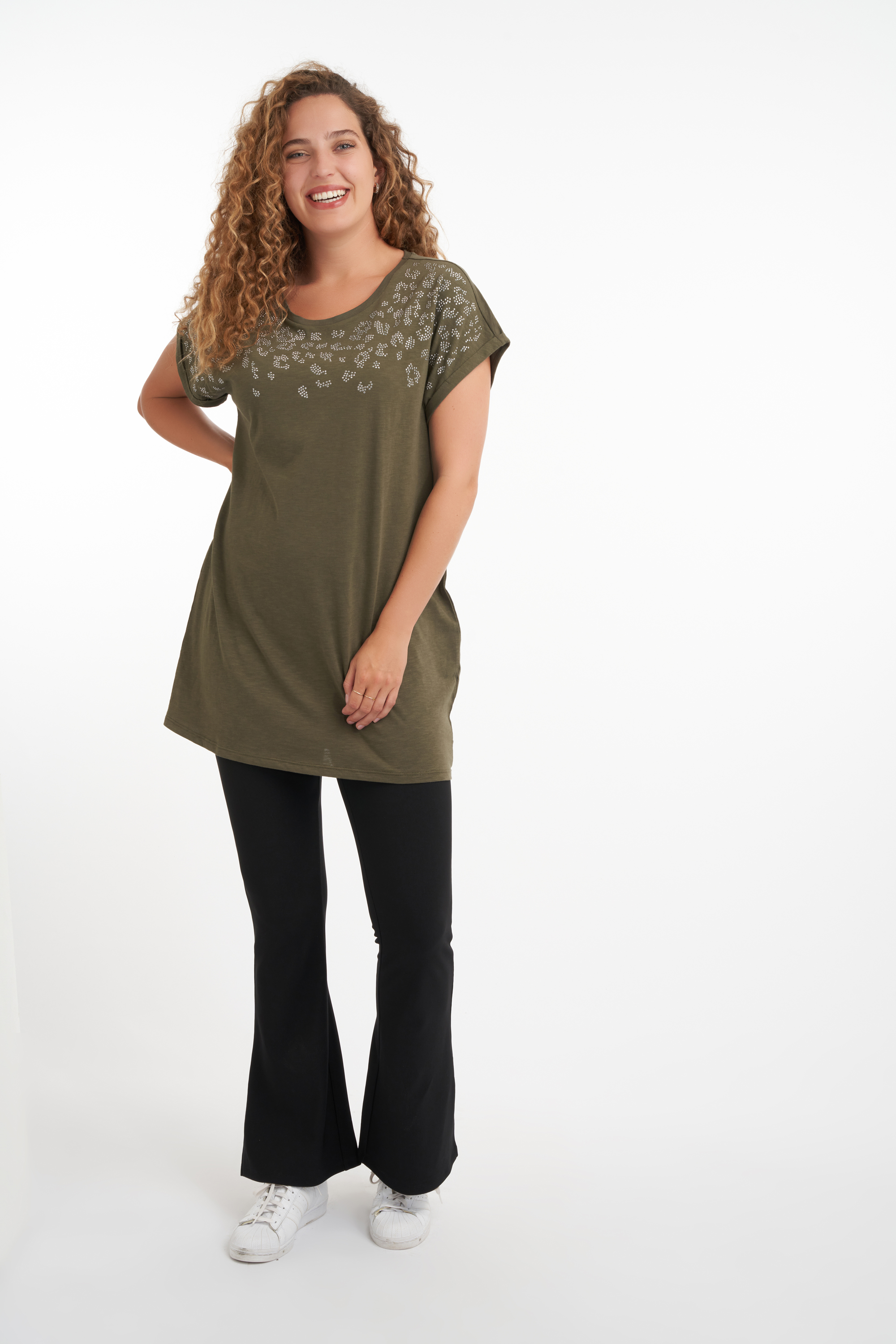 Haut long avec strass image number null