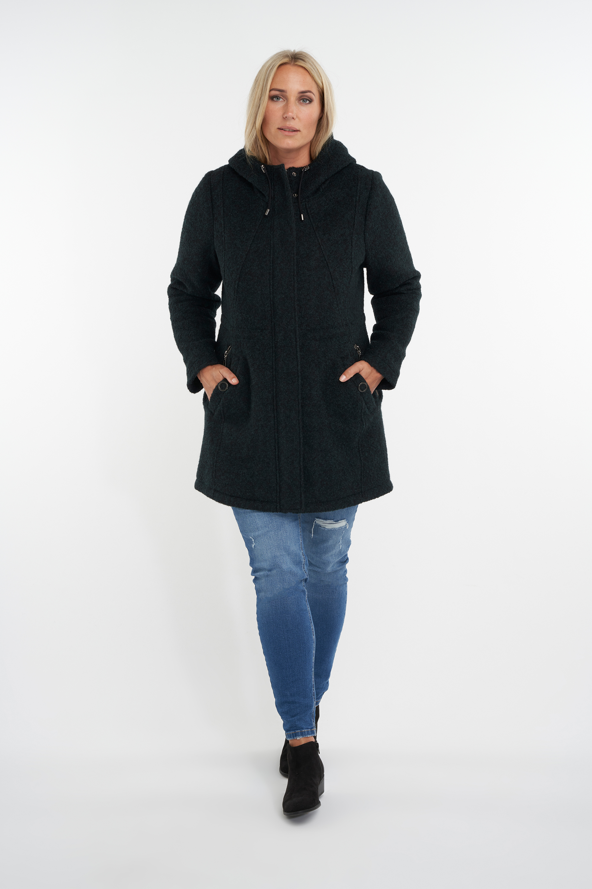 Veste &agrave; capuche image number null