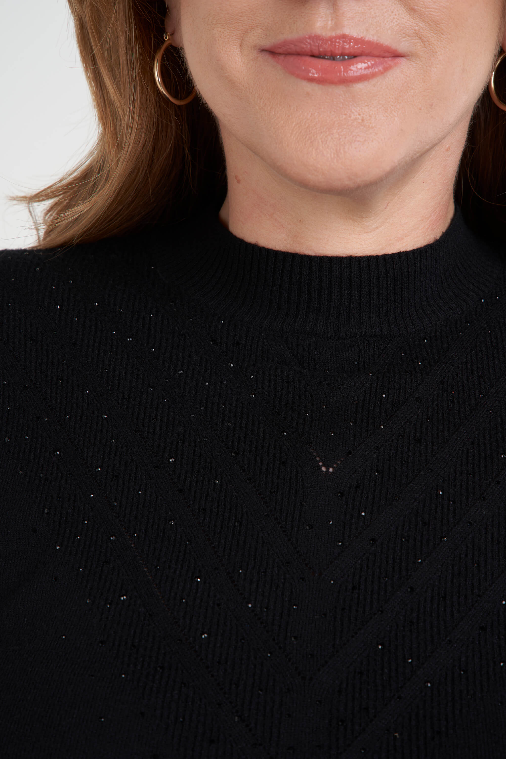 Pull avec strass image number 5