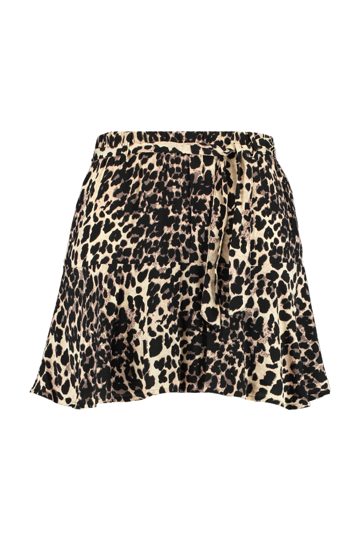 Jupe-short &agrave; ceinture nou&eacute;e image number null