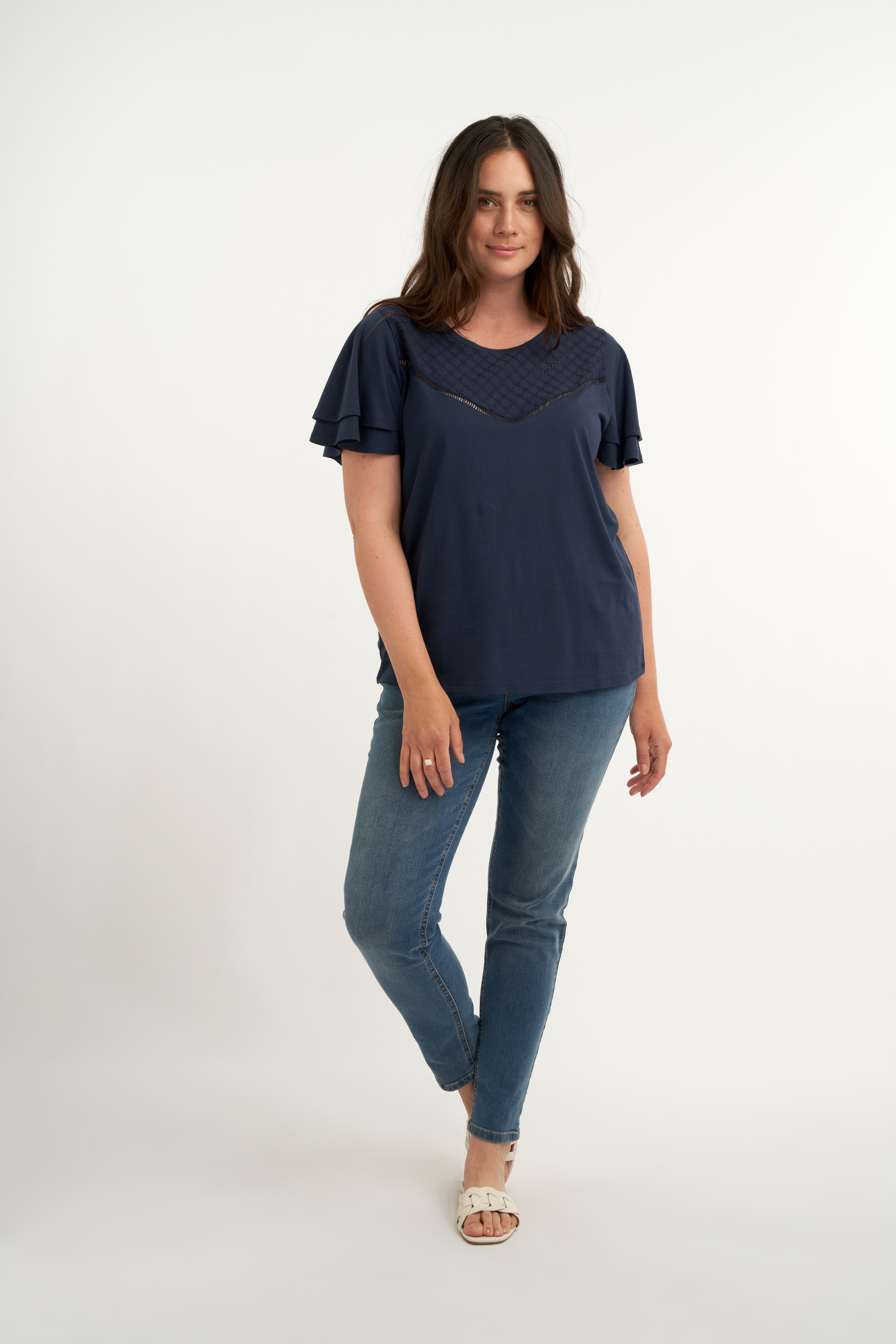 Haut &agrave; volant image number null