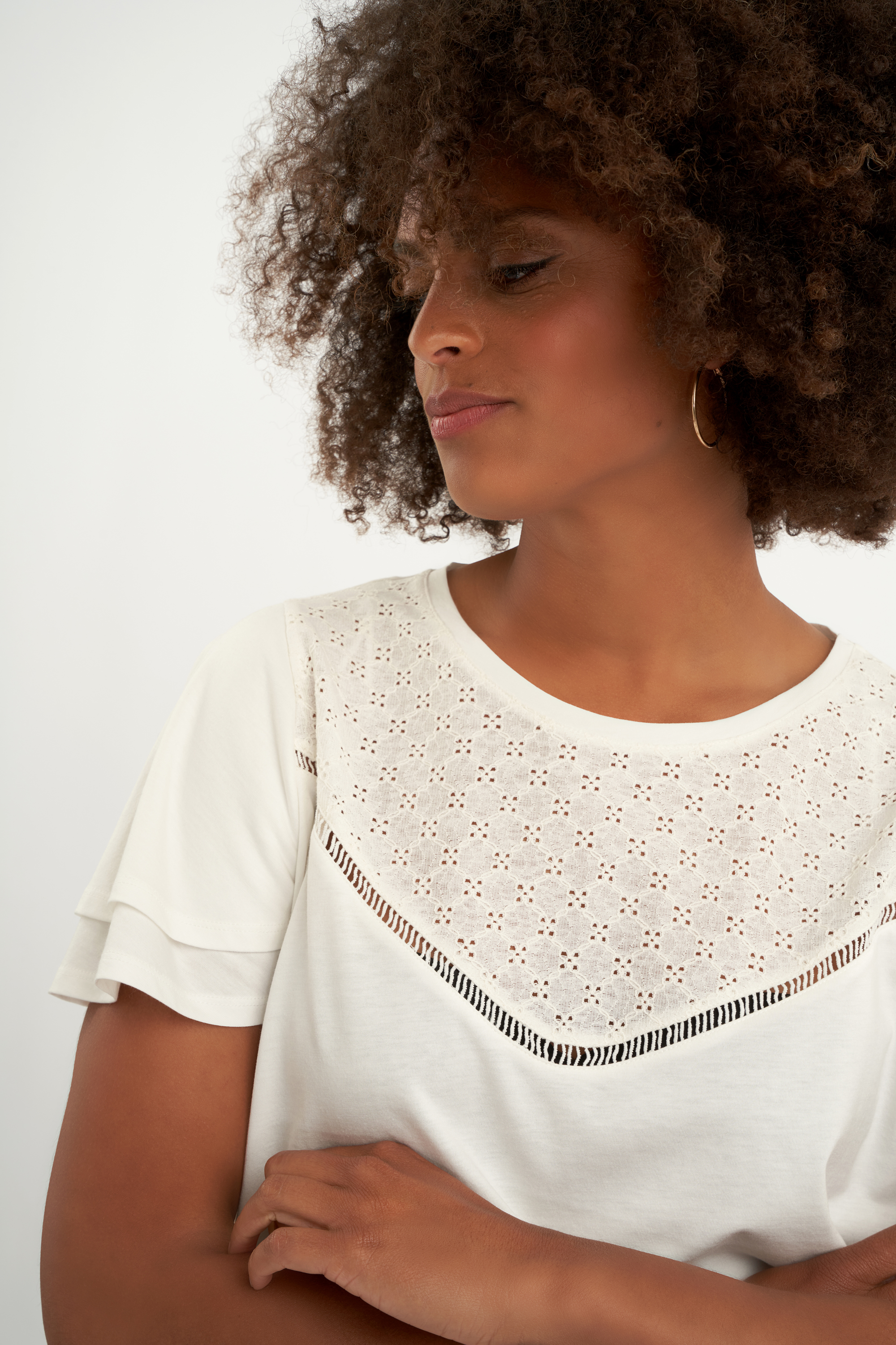 Haut &agrave; volant image number null